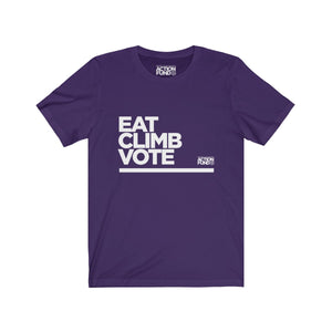 Men's Eat. CLIMB. Vote. Tee
