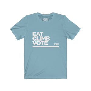 Men's Eat. CLIMB. Vote. Tee