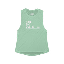 Women's Eat. SKI. Vote. Muscle Tank